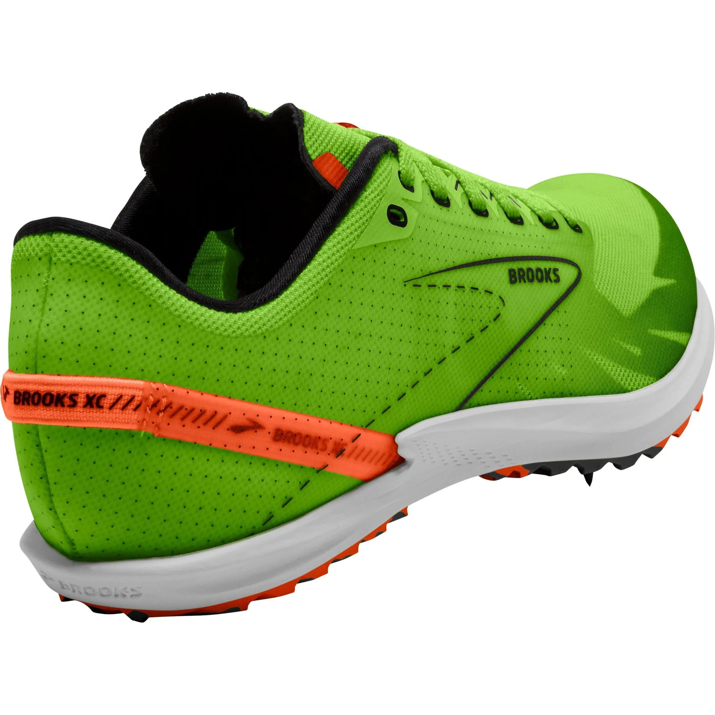 Brooks Draft XC Cross Country Spikes - Green