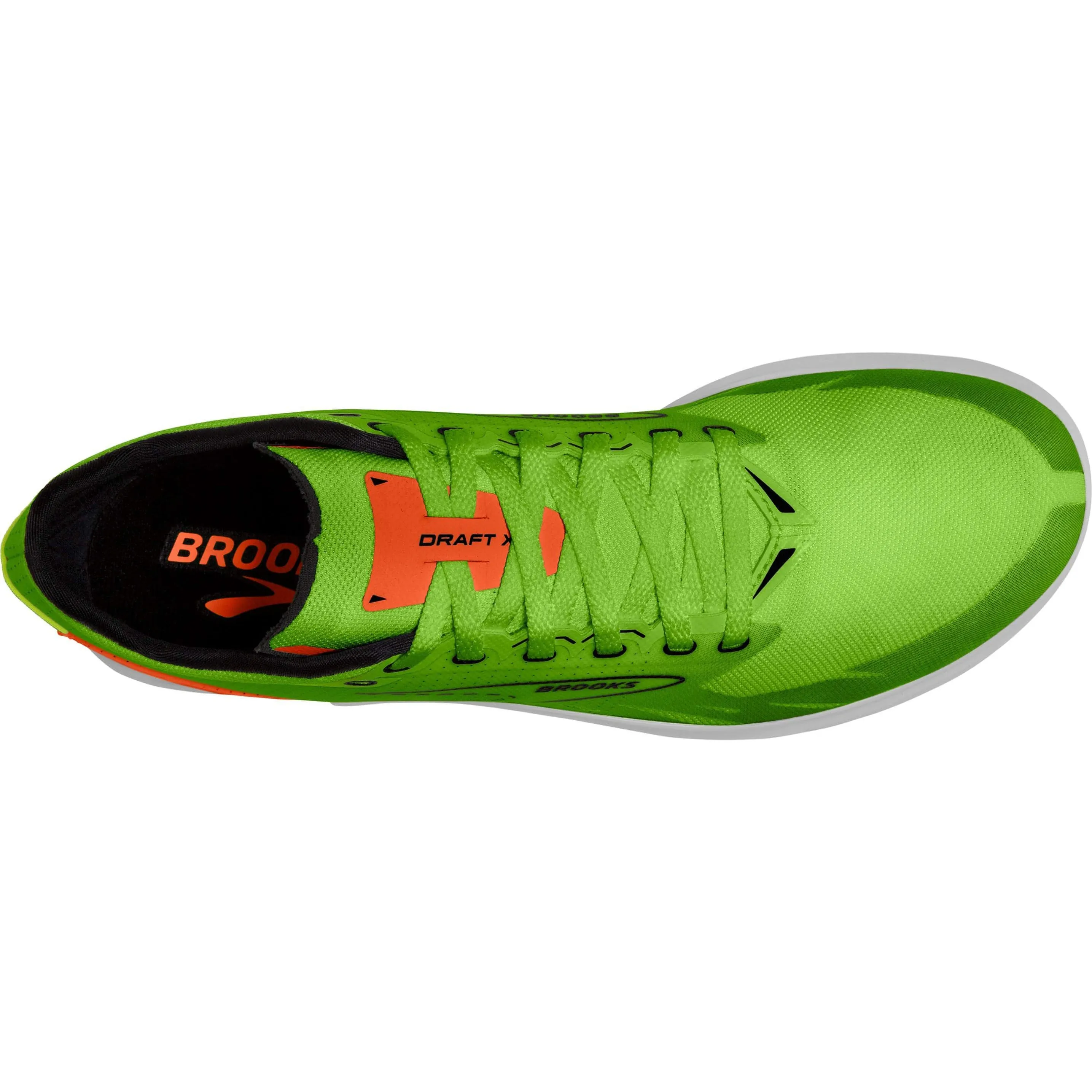 Brooks Draft XC Cross Country Spikes - Green