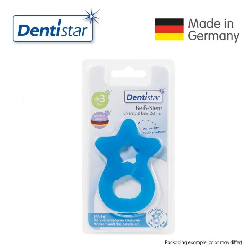 Dentistar Tooth-friendly Star Teether (3  months) - Green