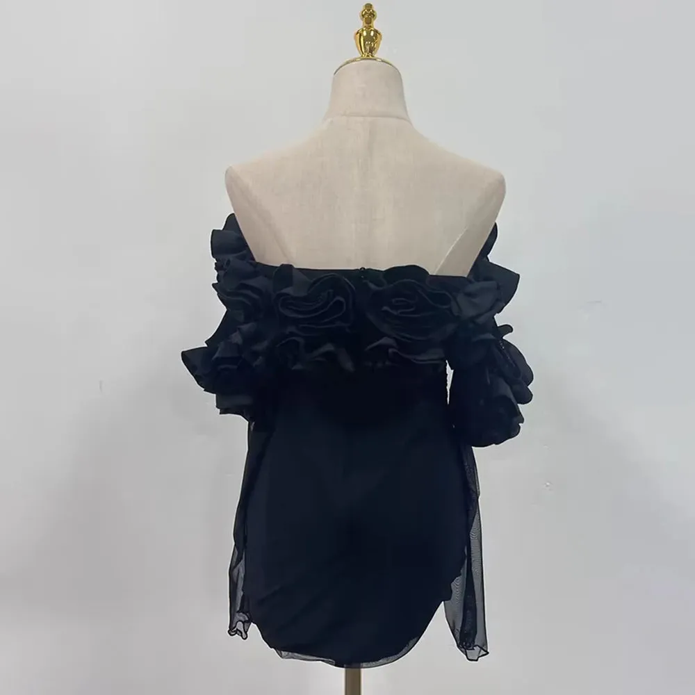 Elegant Mesh Dress