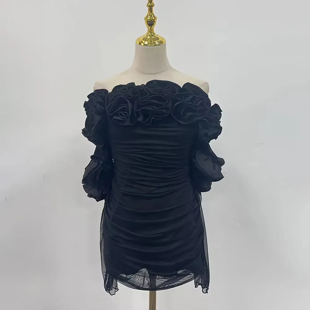 Elegant Mesh Dress