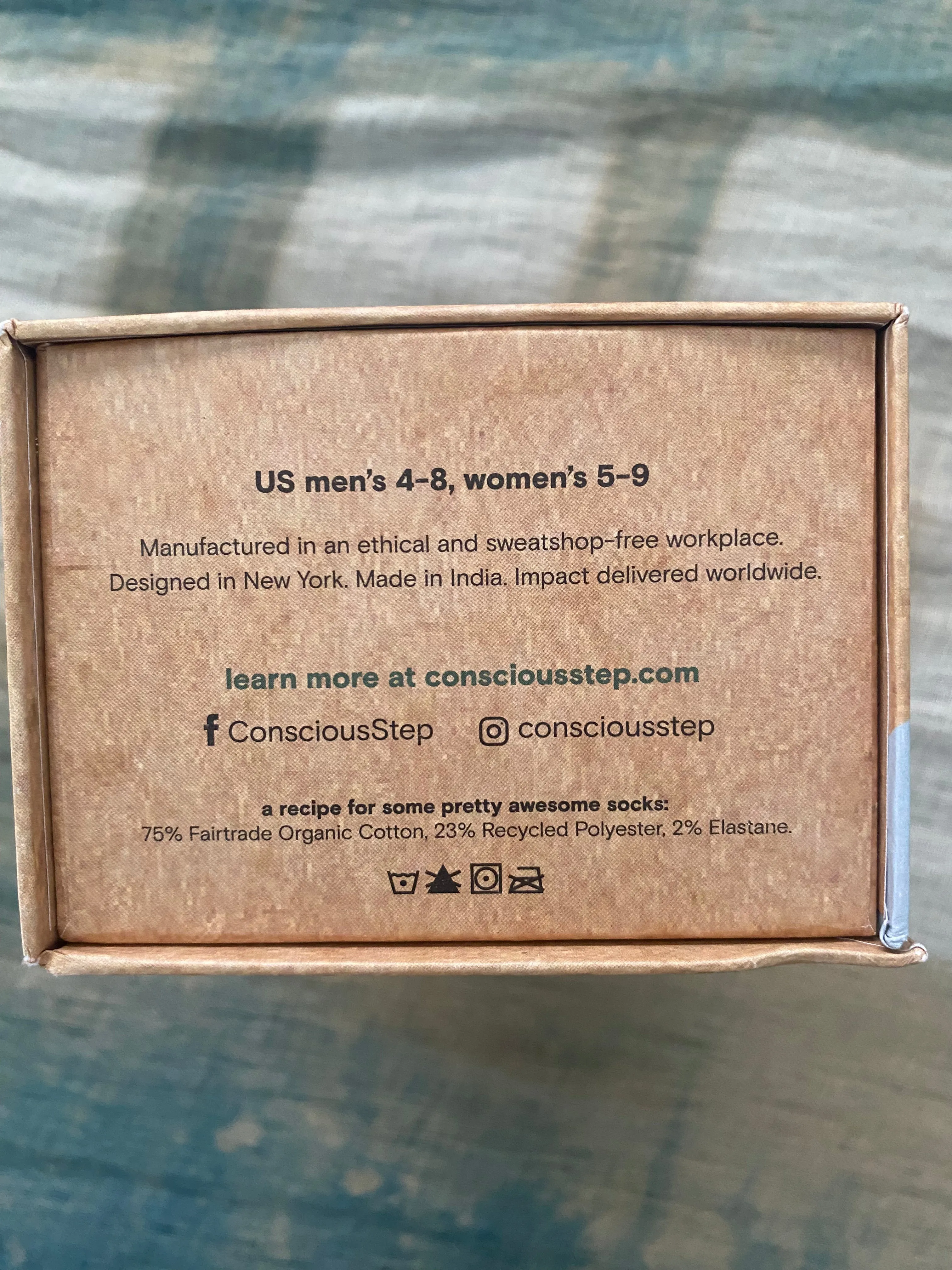 Fairtrade Socks That Support Mental Health Box of three