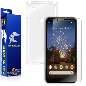 Google Pixel 3a Screen Protector   Full Body Skin Protector