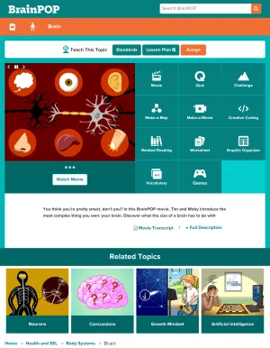 Health @BrainPOP.com