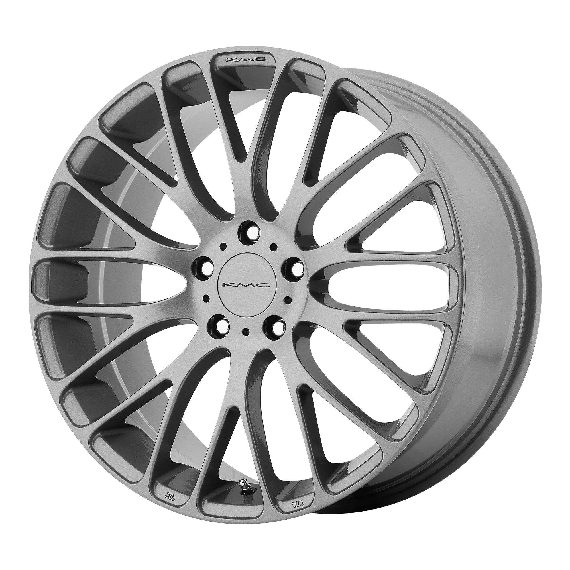 KMC KM693 Maze 18X8 5X120 40mm Pearl Gray