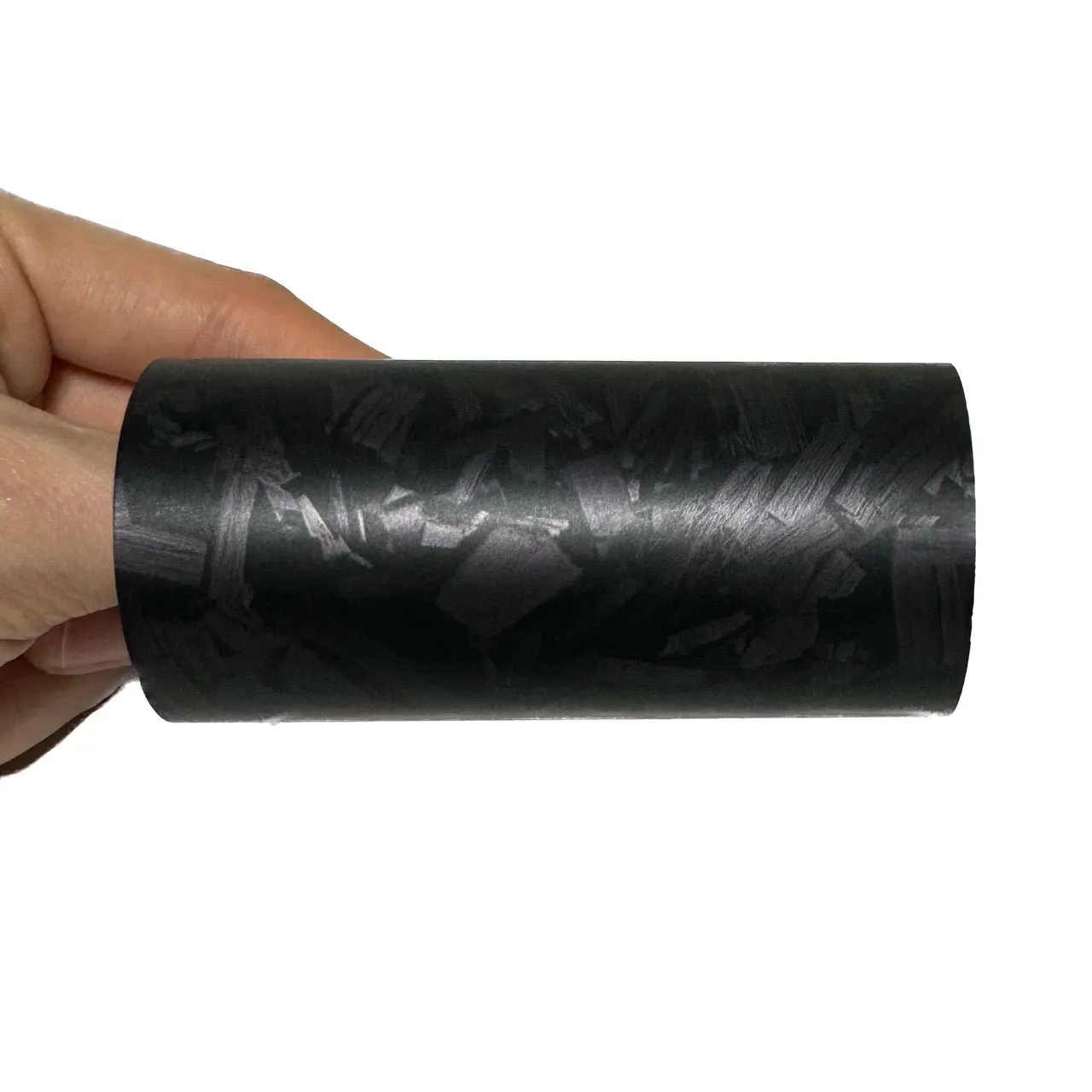 Matte Camouflage Black Forged Carbon Vinyl Wrap