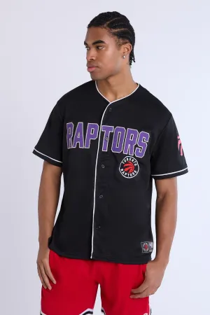 Mens Toronto Raptors Black Mesh Jersey