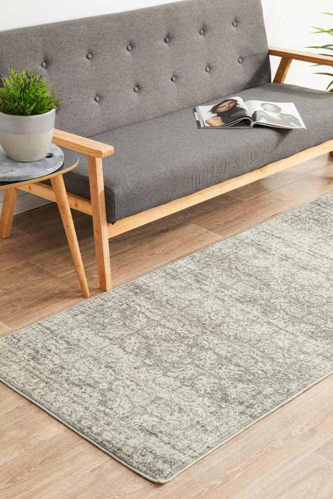 Mirage 358 Runner Rug (Silver) by Rug Culture