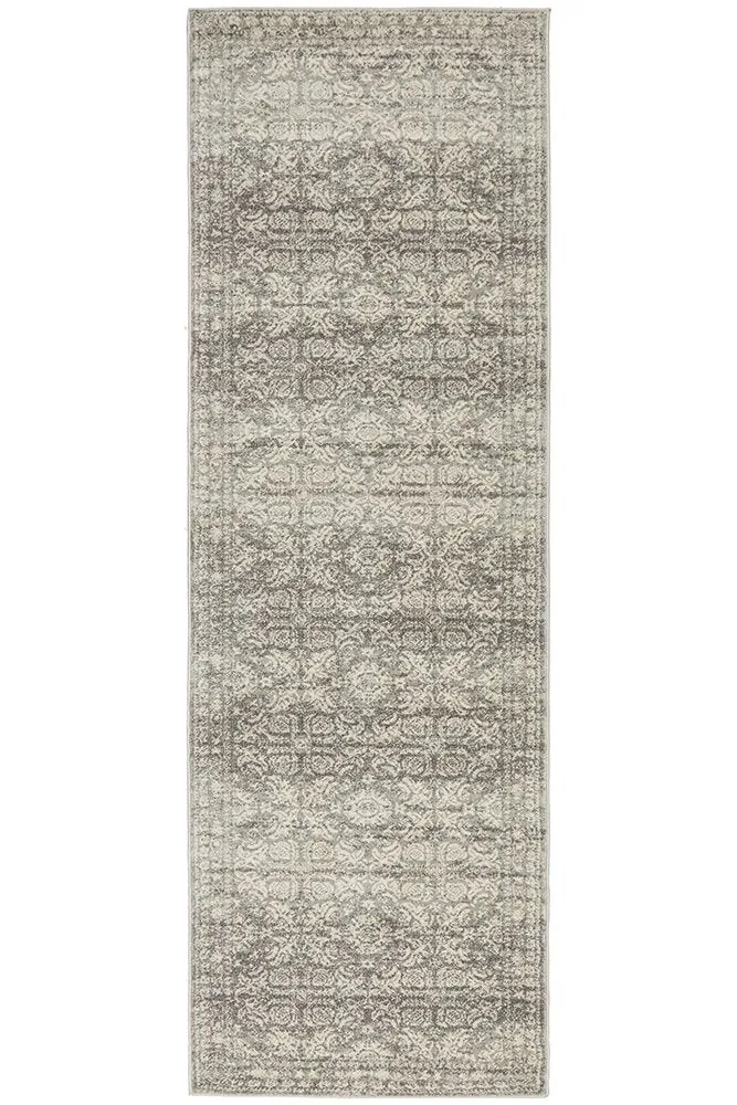 Mirage 358 Runner Rug (Silver) by Rug Culture
