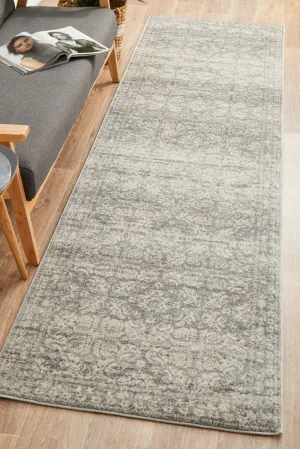 Mirage 358 Runner Rug (Silver) by Rug Culture