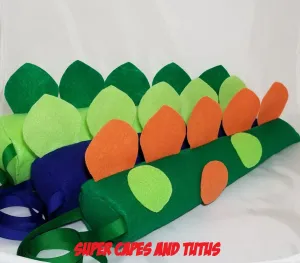 Polka Dot Dinosaur Tail - 12" long - Dino Tail - Dinosaur Costume - Dinosaur Birthday - Dragon Tail - Dinosaur Birthday Party Favors