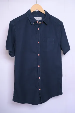 River Island Navy Blue Shirt
