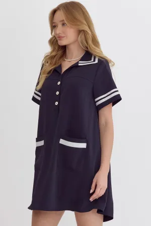 Sailing on the Deep Blue Sea Dress
