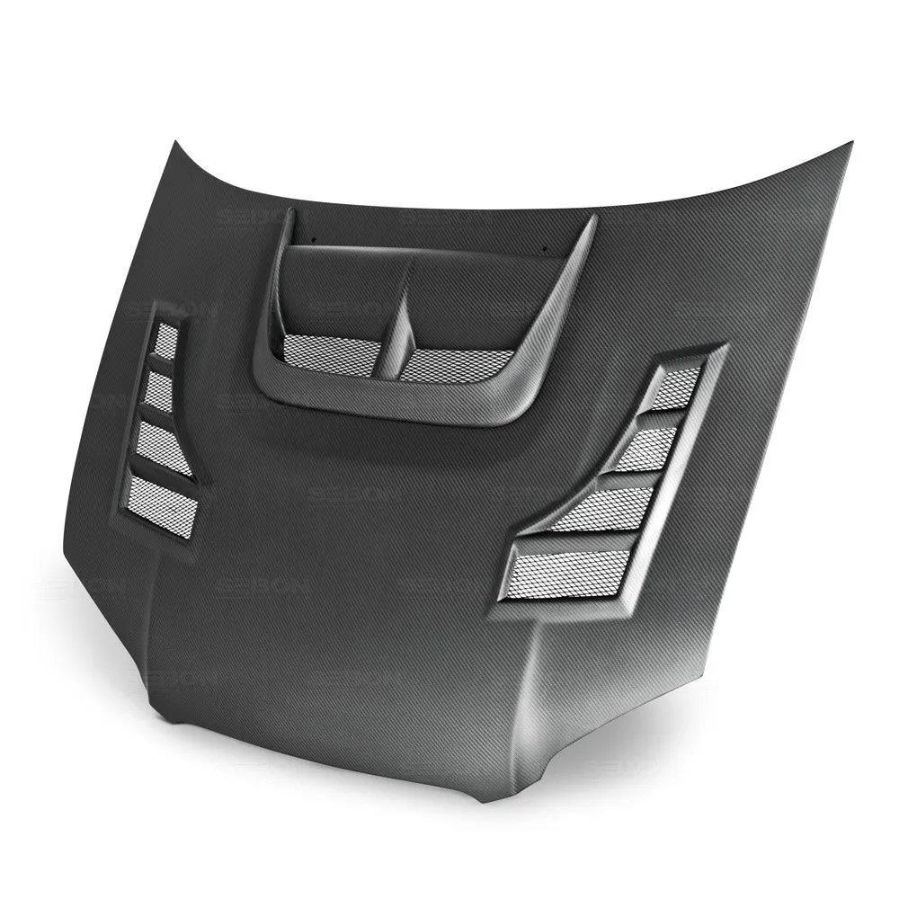 SEIBON Carbon Fiber Hood Subaru Impreza / WRX / WRX STi (04-05) CW Vented/CWII Vented/OEM/RC/RS Style