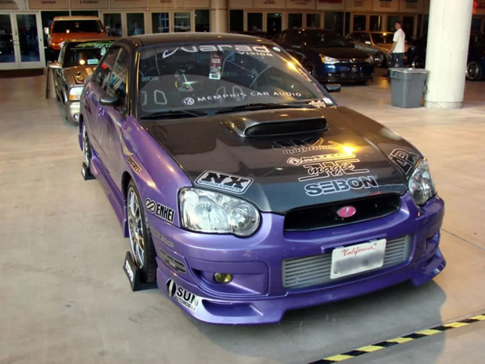 SEIBON Carbon Fiber Hood Subaru Impreza / WRX / WRX STi (04-05) CW Vented/CWII Vented/OEM/RC/RS Style