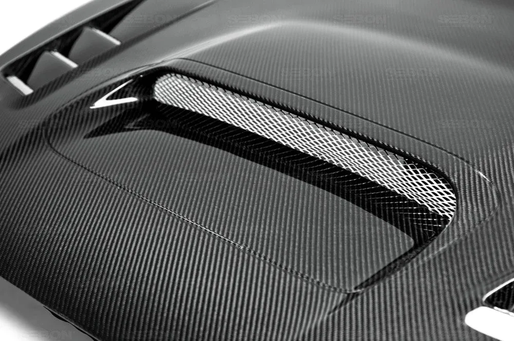 SEIBON Carbon Fiber Hood Subaru WRX / WRX STi Sedan (15-21) CS/CW Vented/OE Style