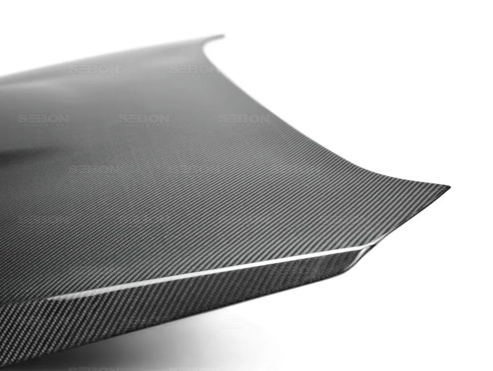 SEIBON Carbon Fiber Hood Subaru WRX / WRX STi Sedan (15-21) CS/CW Vented/OE Style