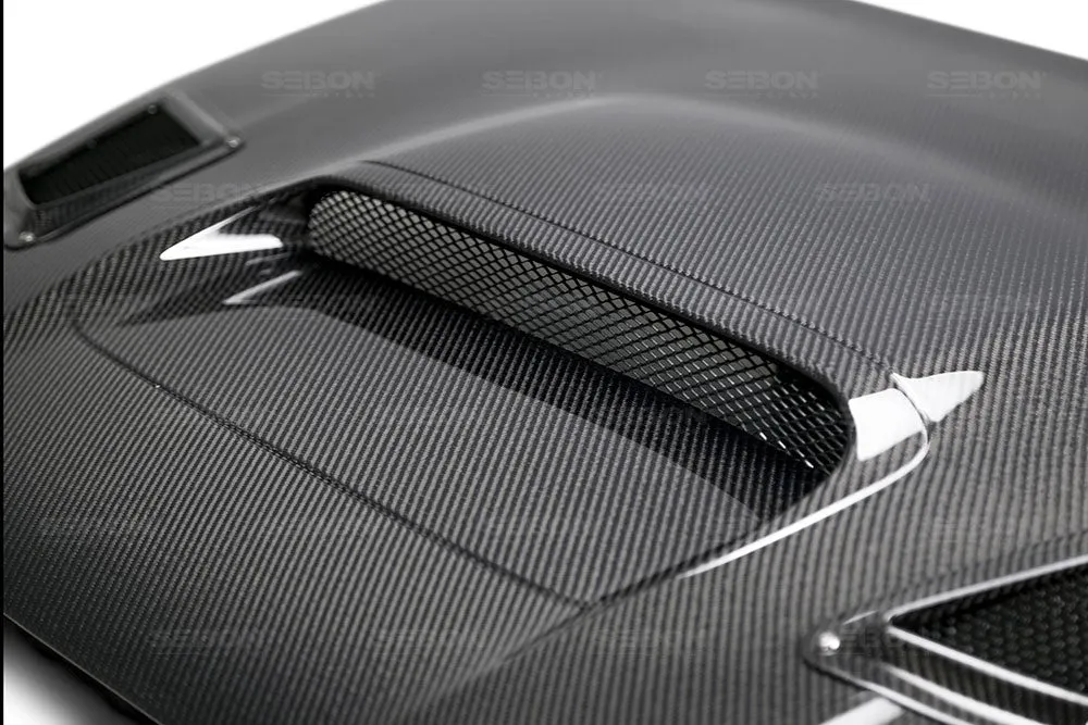 SEIBON Carbon Fiber Hood Subaru WRX / WRX STi Sedan (15-21) CS/CW Vented/OE Style