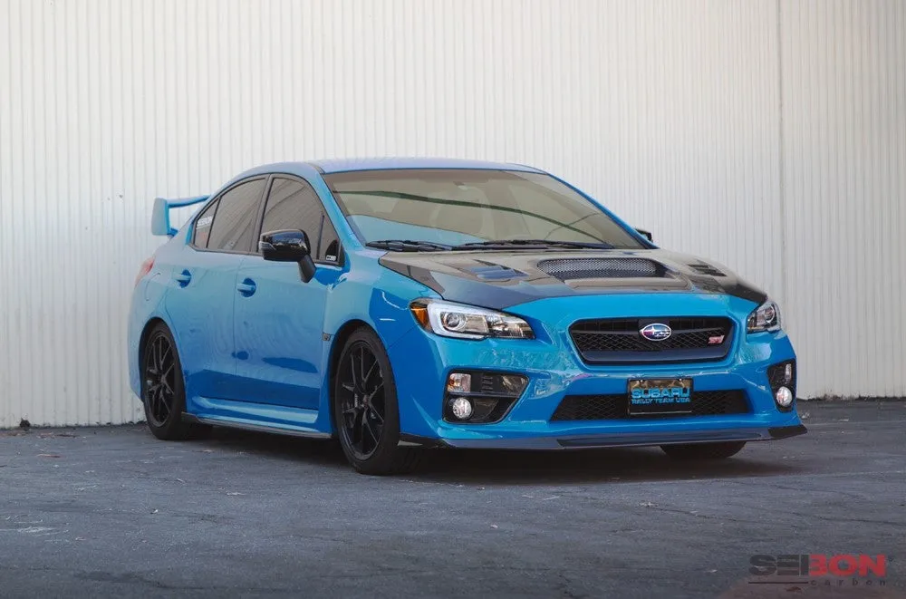 SEIBON Carbon Fiber Hood Subaru WRX / WRX STi Sedan (15-21) CS/CW Vented/OE Style