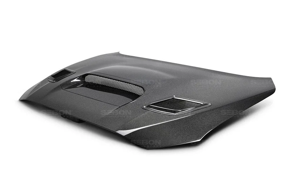 SEIBON Carbon Fiber Hood Subaru WRX / WRX STi Sedan (15-21) CS/CW Vented/OE Style
