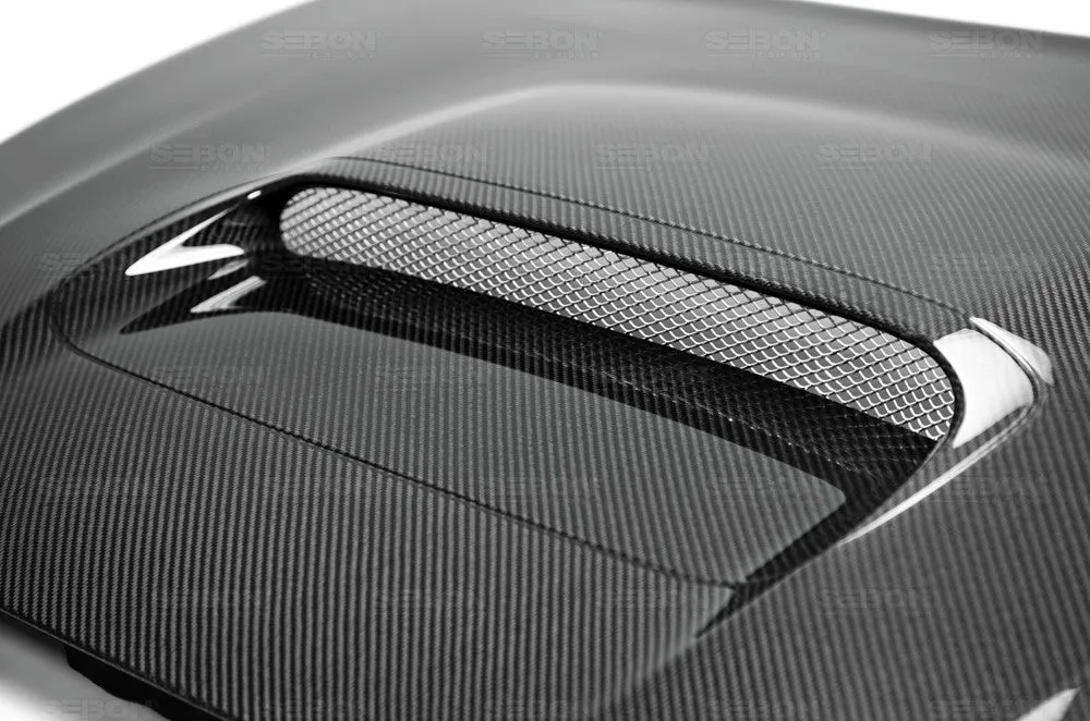 SEIBON Carbon Fiber Hood Subaru WRX / WRX STi Sedan (15-21) CS/CW Vented/OE Style