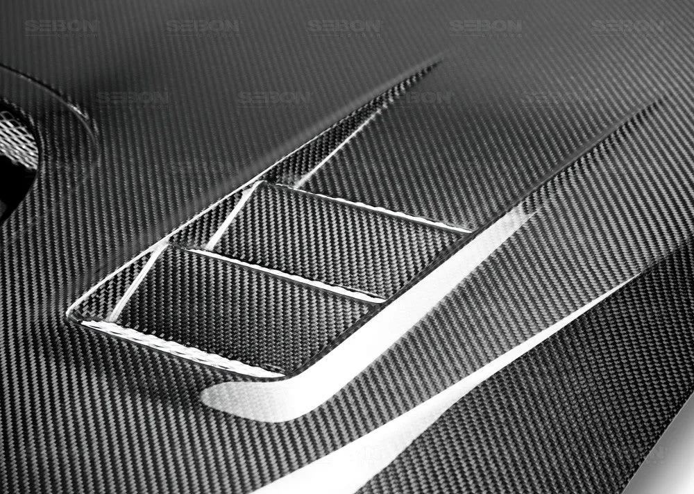 SEIBON Carbon Fiber Hood Subaru WRX / WRX STi Sedan (15-21) CS/CW Vented/OE Style