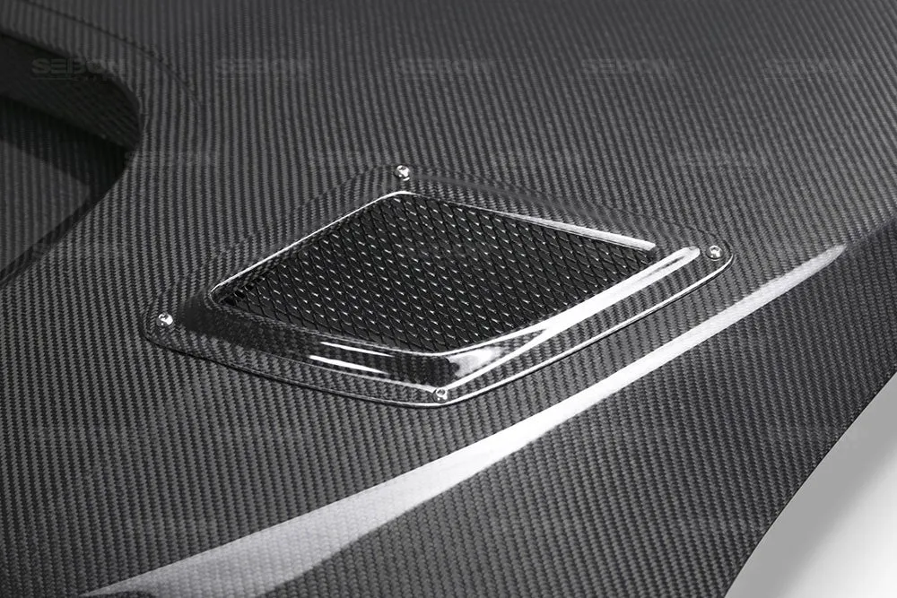 SEIBON Carbon Fiber Hood Subaru WRX / WRX STi Sedan (15-21) CS/CW Vented/OE Style