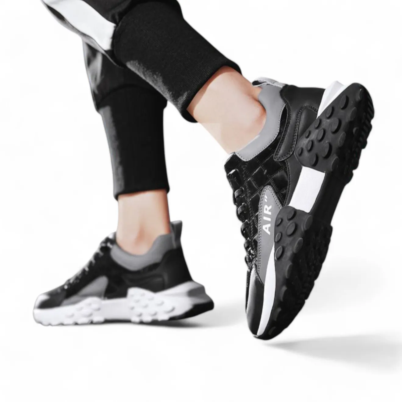 SooFeet Men Orthopedic Shoes Comfortable Casual Vulcanized Shoes