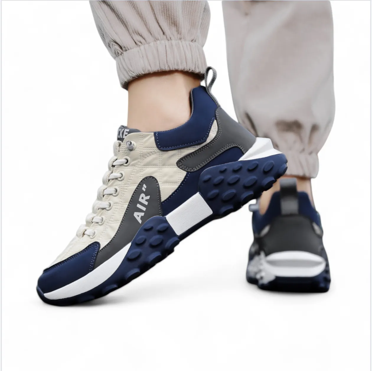 SooFeet Men Orthopedic Shoes Comfortable Casual Vulcanized Shoes