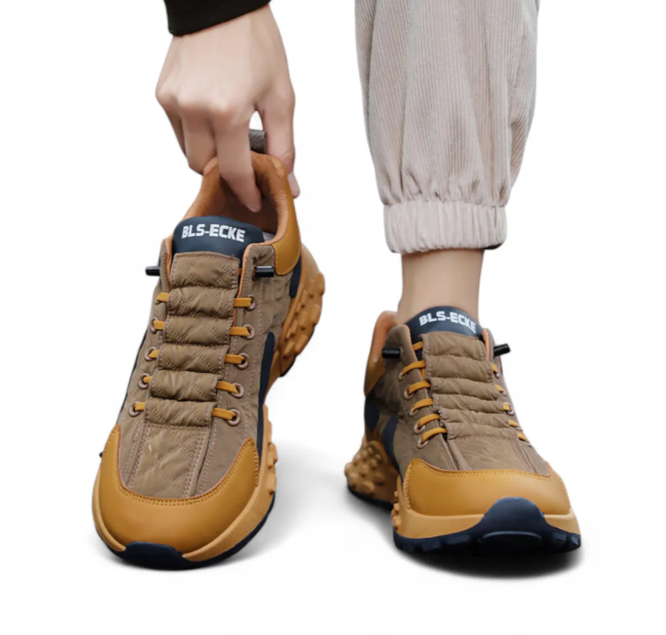 SooFeet Men Orthopedic Shoes Comfortable Casual Vulcanized Shoes