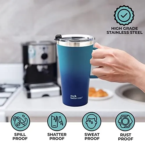 The Better Home Fumato's Kitchen and Appliance Combo| Sandwich Maker   Insulated Coffee with Lid & Handle 450ml |Food Grade Material| Ultimate Utility Combo for Home| Purple