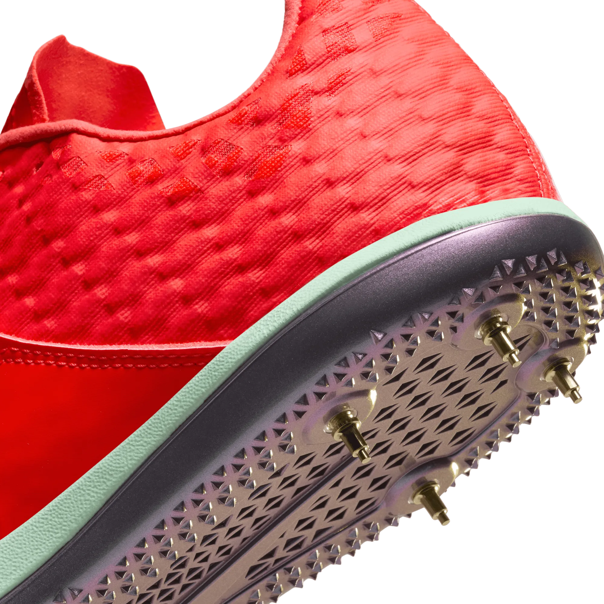 Unisex High Jump Elite (600 - Bright Crimson/Washed Coral-Hyper Orange)