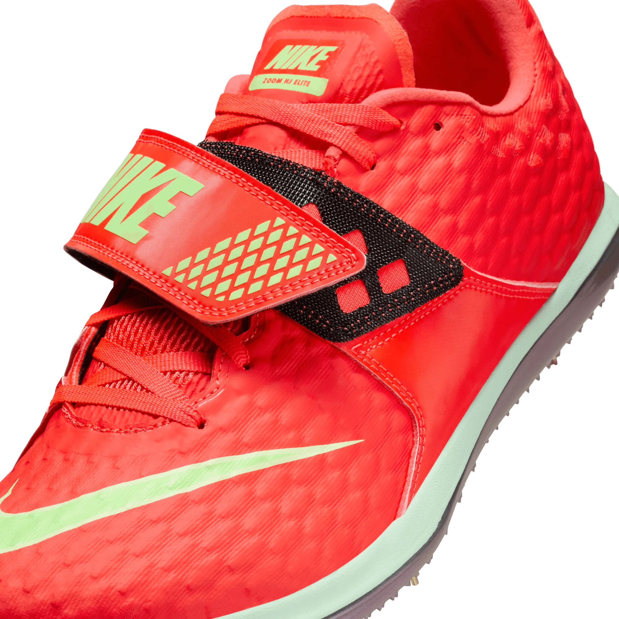 Unisex High Jump Elite (600 - Bright Crimson/Washed Coral-Hyper Orange)