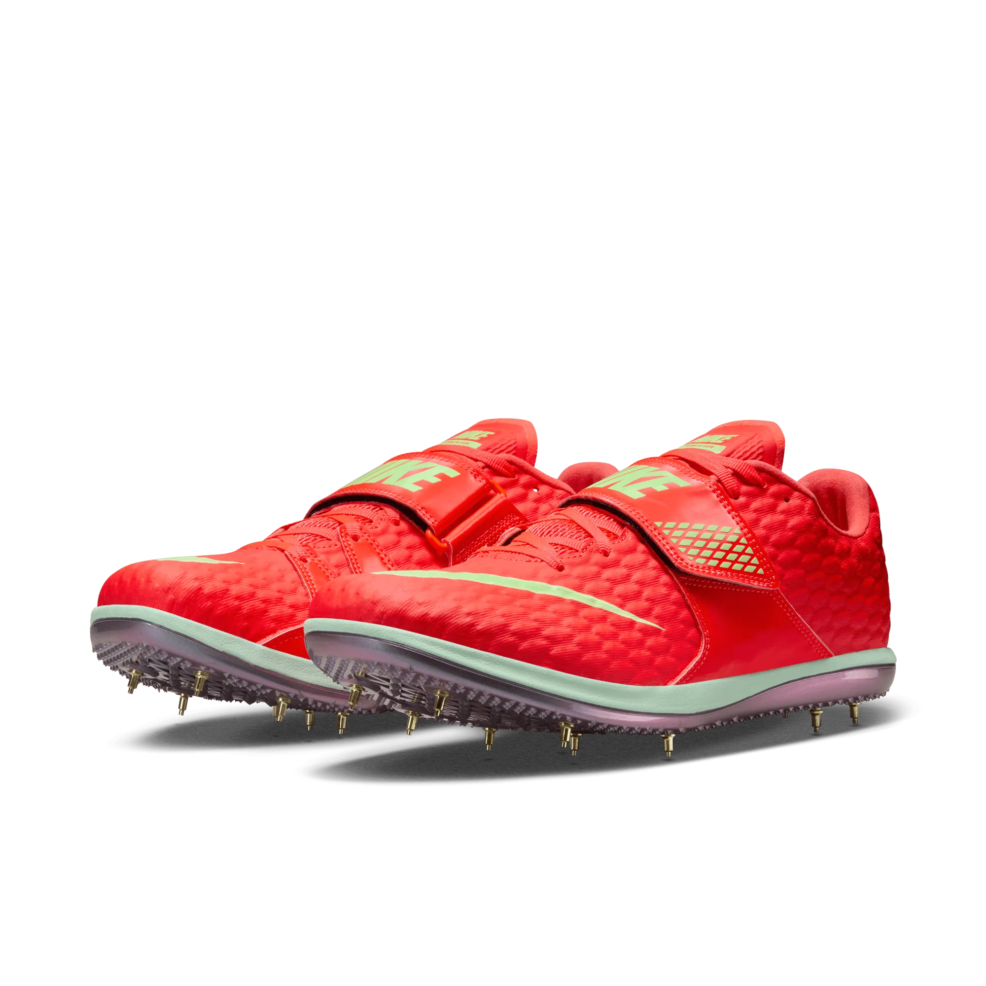 Unisex High Jump Elite (600 - Bright Crimson/Washed Coral-Hyper Orange)