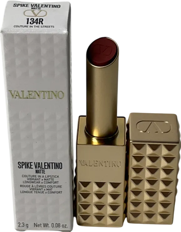 Valentino Spike Matte Lipstick 134r 2.3g