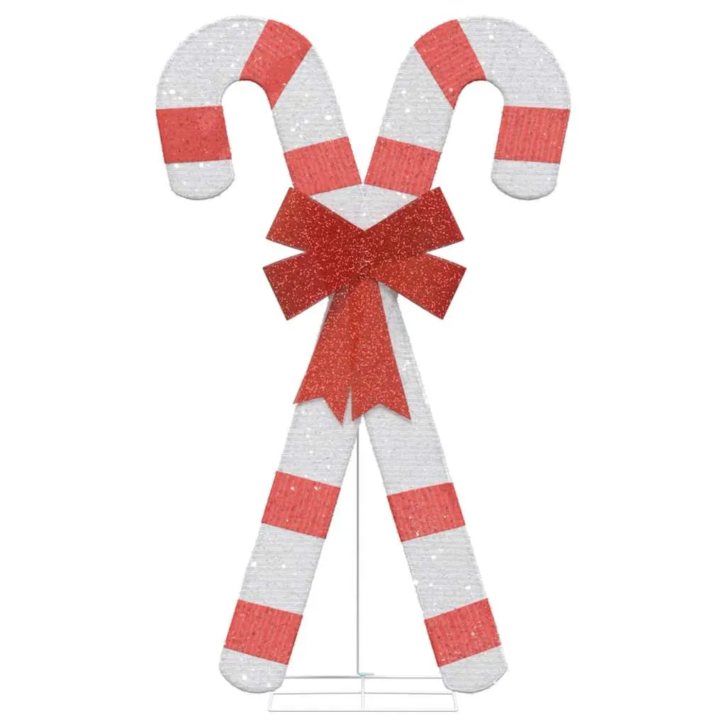 vidaXL Christmas Decoration Candy Cane 50 LEDs Warm White