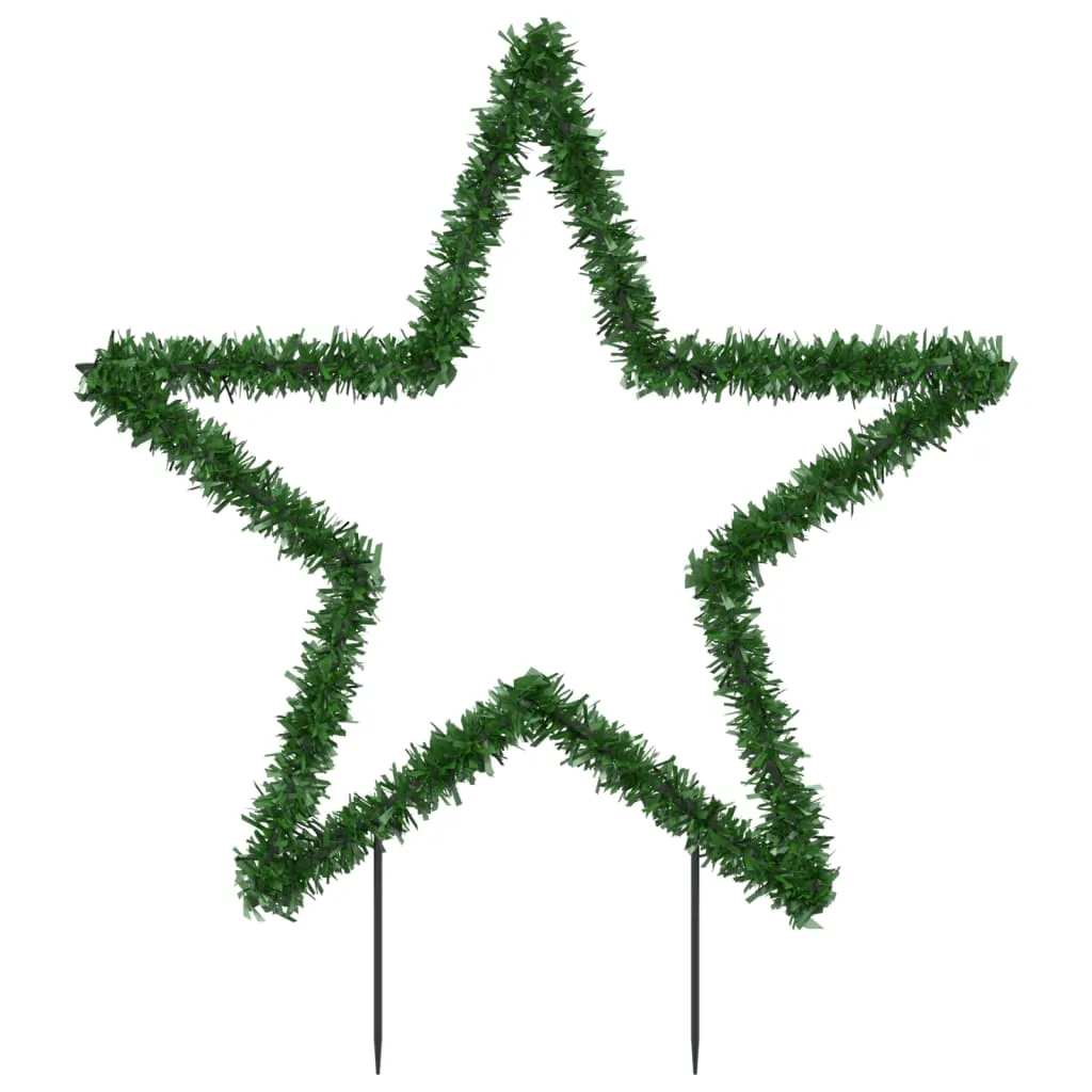 vidaXL Christmas Light Decoration with Spikes Star 80 LEDs 60 cm