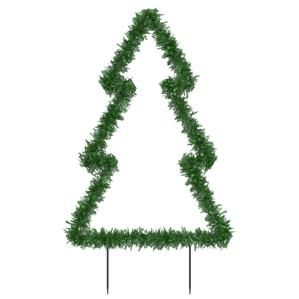 vidaXL Christmas Light Decoration with Spikes Tree 80 LEDs 60 cm