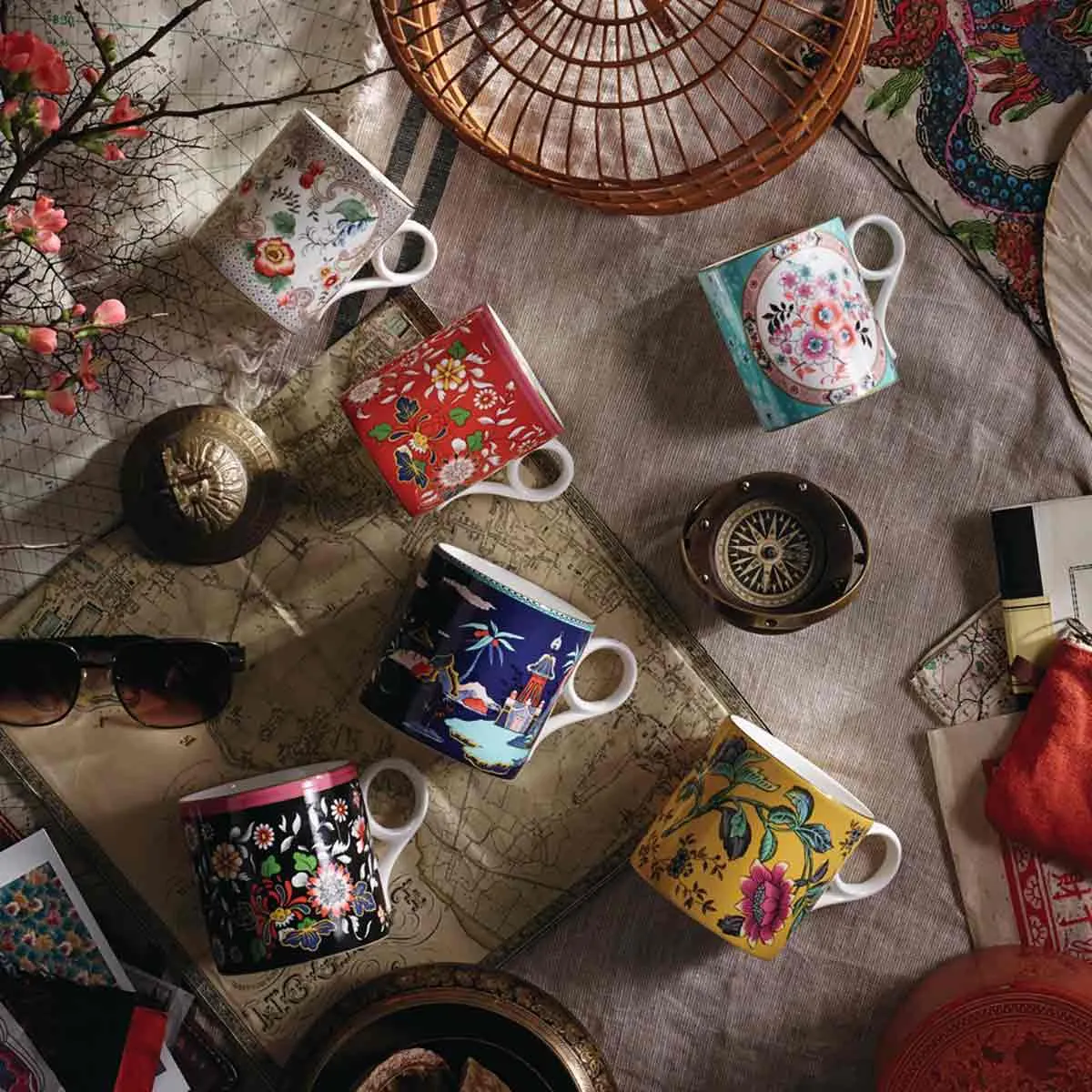 Wedgwood Wonderlust Crimson Mug 200ml